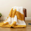 Ultra-Soft | Handmade Ultra-Soft Handmade Chenille Blanket 1pc - Warm, Cozy, Versatile Throw for Couch, Sofa, Office, Bed, Perfect Multi-Purpose Christmas New Year Gift for All Seasons