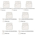 Large Quilt Suitable for All Bed Sizes - Soft Brushed Bedspread with Romantic Floral Bedspread, Skin-Friendly Quilting Design & Fill, All- Comforter for Cozy Bedding for Home, Suitable for Home Use