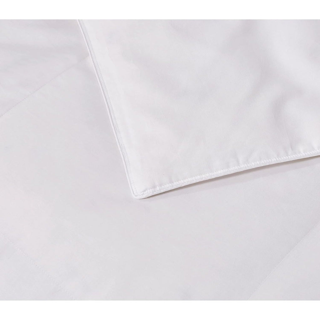 Hotel Grand 1000 Thread Count European Goose Down Comforter Queen Size, 100% Egyptian Cotton Cover, Extra Warmth Duvet Insert with Corner Tabs, White Bedding Comforters, 90\