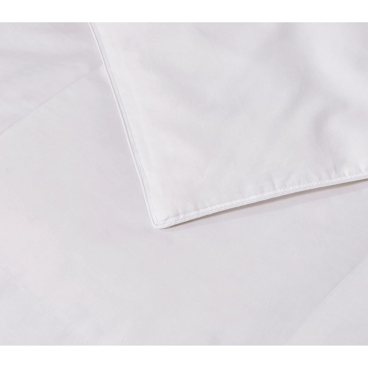 Hotel Grand 1000 Thread Count European Goose Down Comforter Queen Size, 100% Egyptian Cotton Cover, Extra Warmth Duvet Insert with Corner Tabs, White Bedding Comforters, 90\