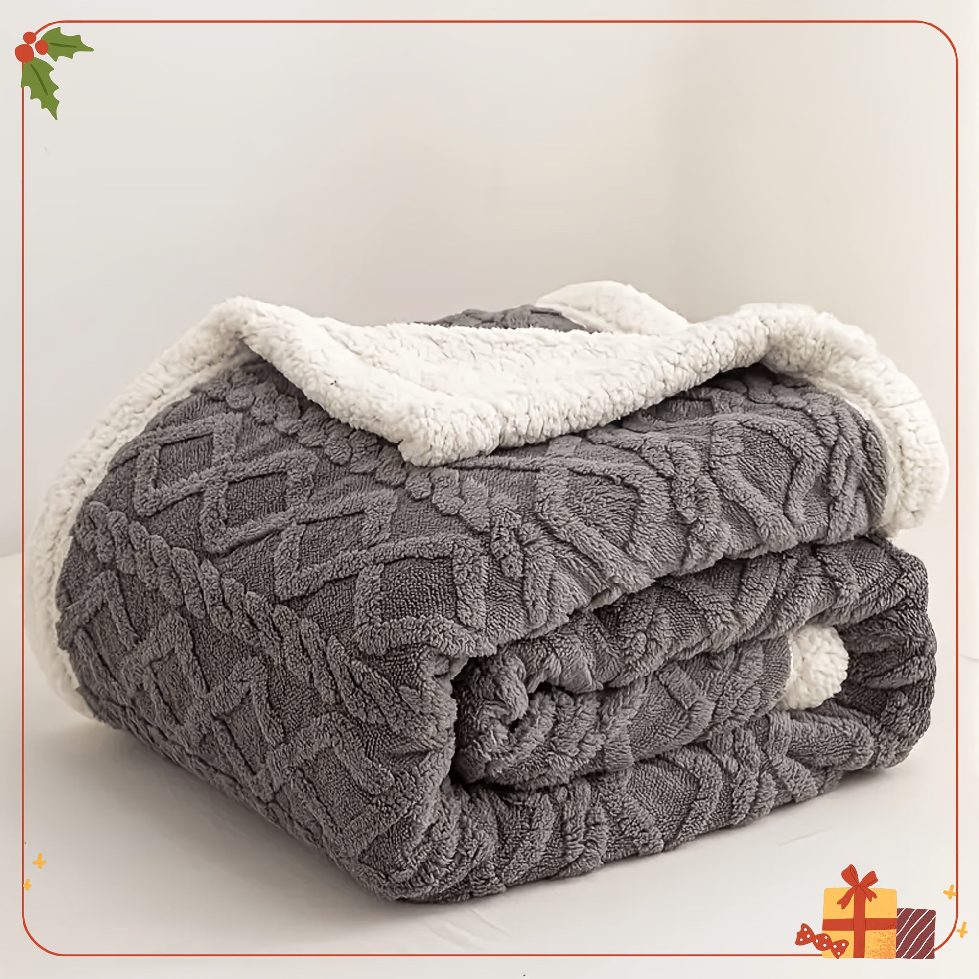 79*90in Thick Throw Blanket, Soft, Big, Cozy, Warm 3D Stylish Design Super Soft Cozy Nap Blanket for Couch, Sofa, Bed Living Room, Hotel, Home Decor, Valentine'S Day Gift Twin\u002FQveen\u002FKing Sizes Multi-Color 59*79\u002F71*79in