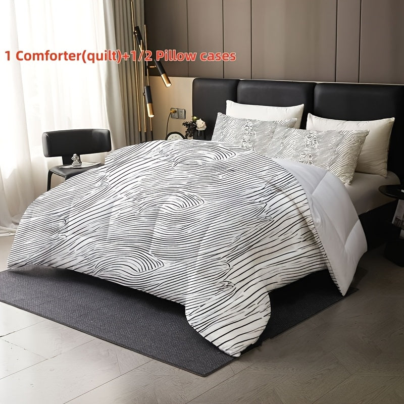 A Stylish Digital Printed Comforter Suitable for All Seasons, Offering Comfort And Breathability, Ideal for Home Use. Available in Various Sizes, It Fits Both Single And Double Beds