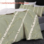 High-quality Quilt, Large Fluffy Duvet, Stylish Digital Print, Suitable for All Seasons, Soft and Skin-friendly. Ideal for Home Bedding and Bed Linens, Available in Multiple Sizes to Fit Beds from 51.18inch to 103.94inch. A Warm New Choice for Your