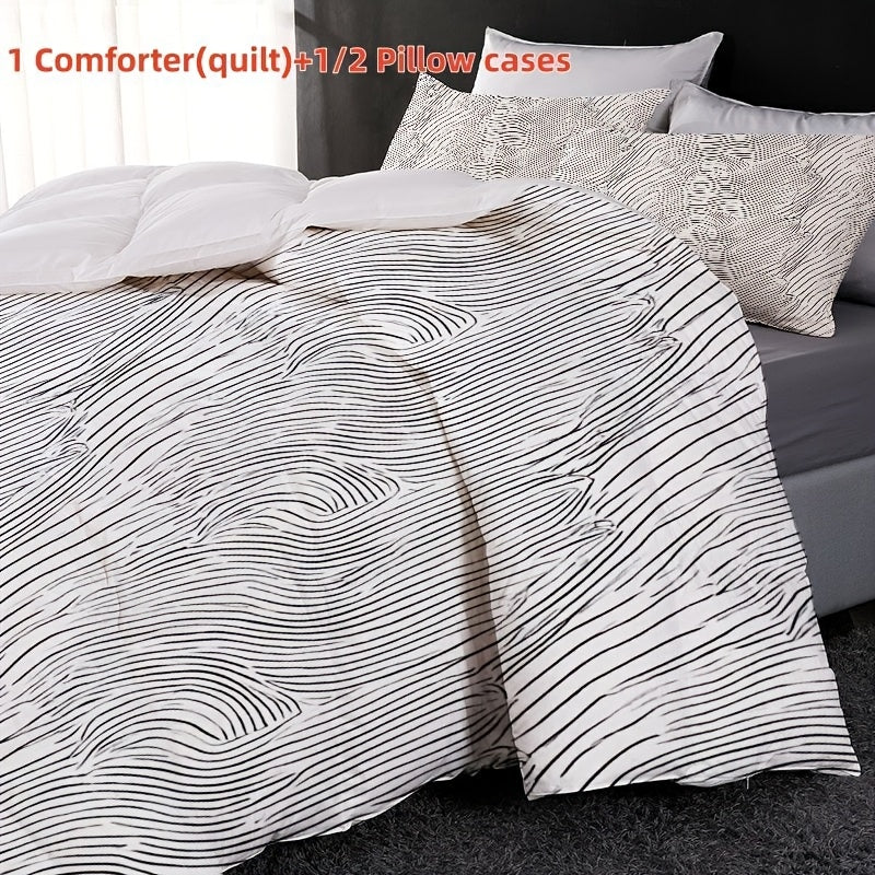 A Stylish Digital Printed Comforter Suitable for All Seasons, Offering Comfort And Breathability, Ideal for Home Use. Available in Various Sizes, It Fits Both Single And Double Beds