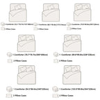 High-quality Quilt, Large Fluffy Duvet, Stylish Digital Print, Suitable for All Seasons, Soft and Skin-friendly. Ideal for Home Bedding and Bed Linens, Available in Multiple Sizes to Fit Beds from 51.18inch to 103.94inch. A Warm New Choice for Your
