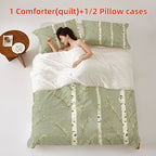 High-quality Quilt, Large Fluffy Duvet, Stylish Digital Print, Suitable for All Seasons, Soft and Skin-friendly. Ideal for Home Bedding and Bed Linens, Available in Multiple Sizes to Fit Beds from 51.18inch to 103.94inch. A Warm New Choice for Your