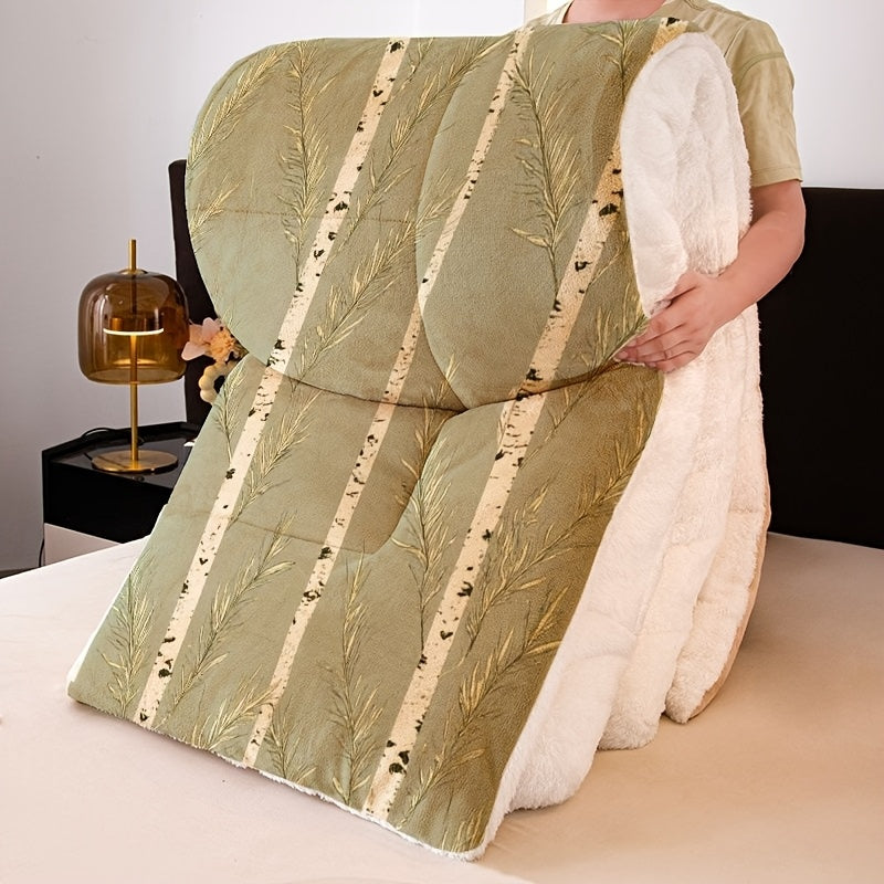 High-quality Quilt, Large Fluffy Duvet, Stylish Digital Print, Suitable for All Seasons, Soft and Skin-friendly. Ideal for Home Bedding and Bed Linens, Available in Multiple Sizes to Fit Beds from 51.18inch to 103.94inch. A Warm New Choice for Your